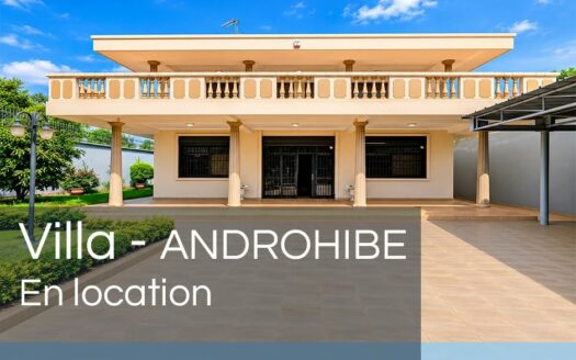 À louer : une villa meublée à étage – Androhibe