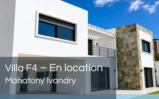 À louer une villa F4 – Ivandry Mahatony